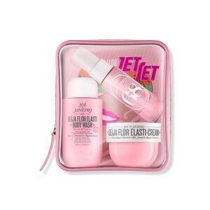 NWT Sol de Janeiro Pink Body Wash Set